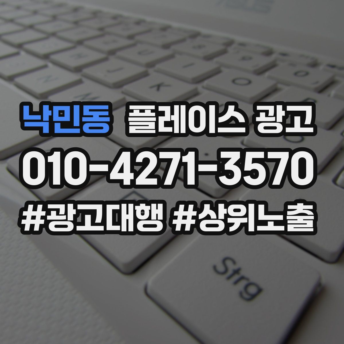 낙민동 플레이스 광고