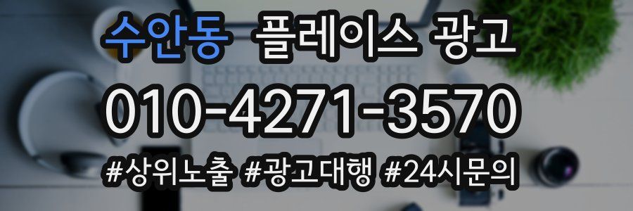 수안동 플레이스 광고