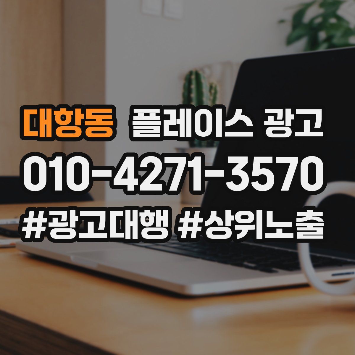 대항동 플레이스 광고