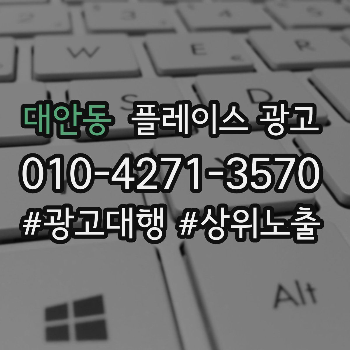 대안동 플레이스 광고