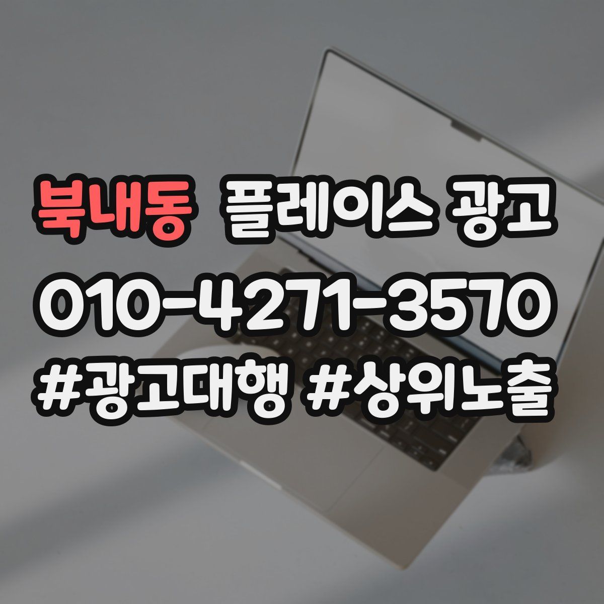 북내동 플레이스 광고