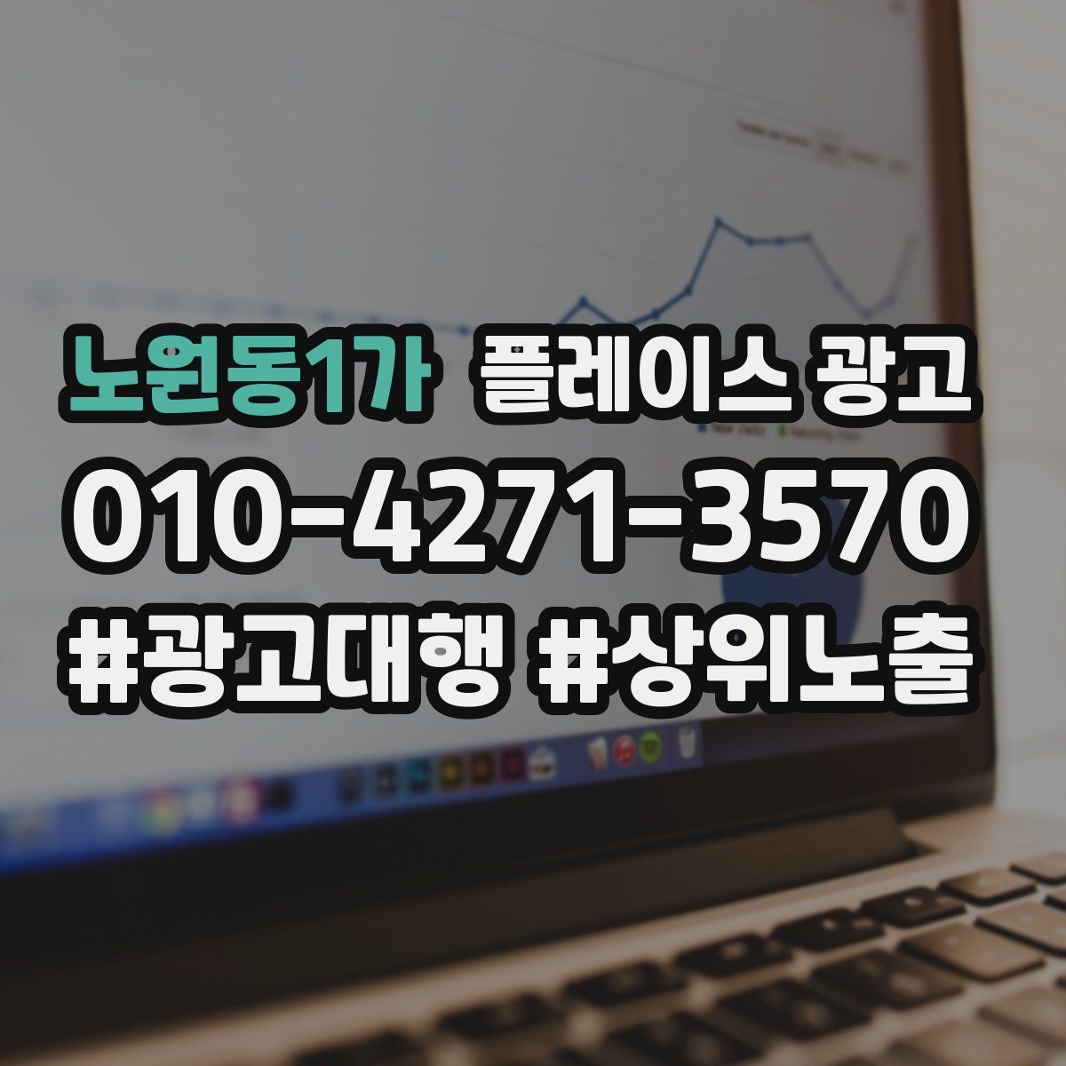 노원동1가 플레이스 광고