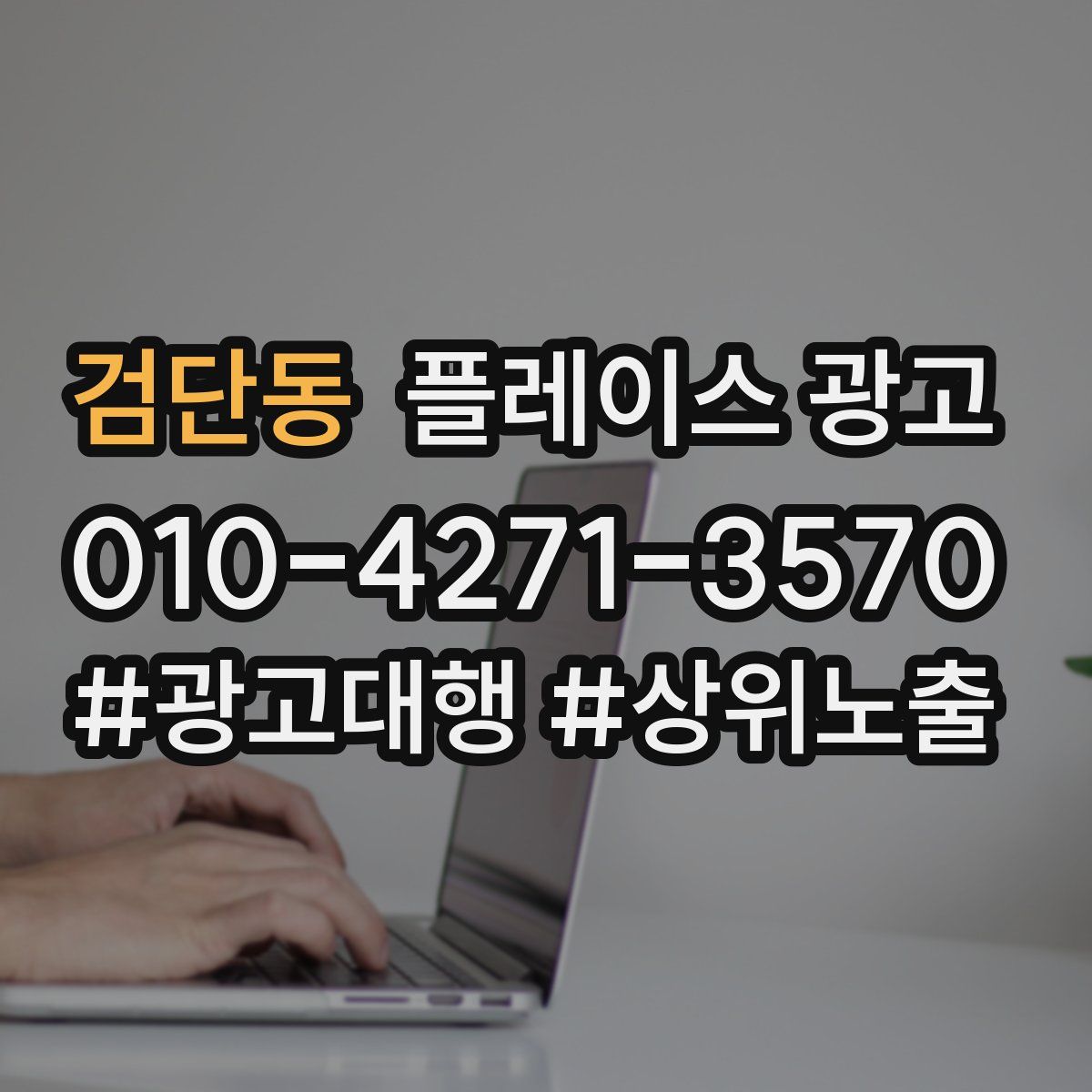 검단동 플레이스 광고