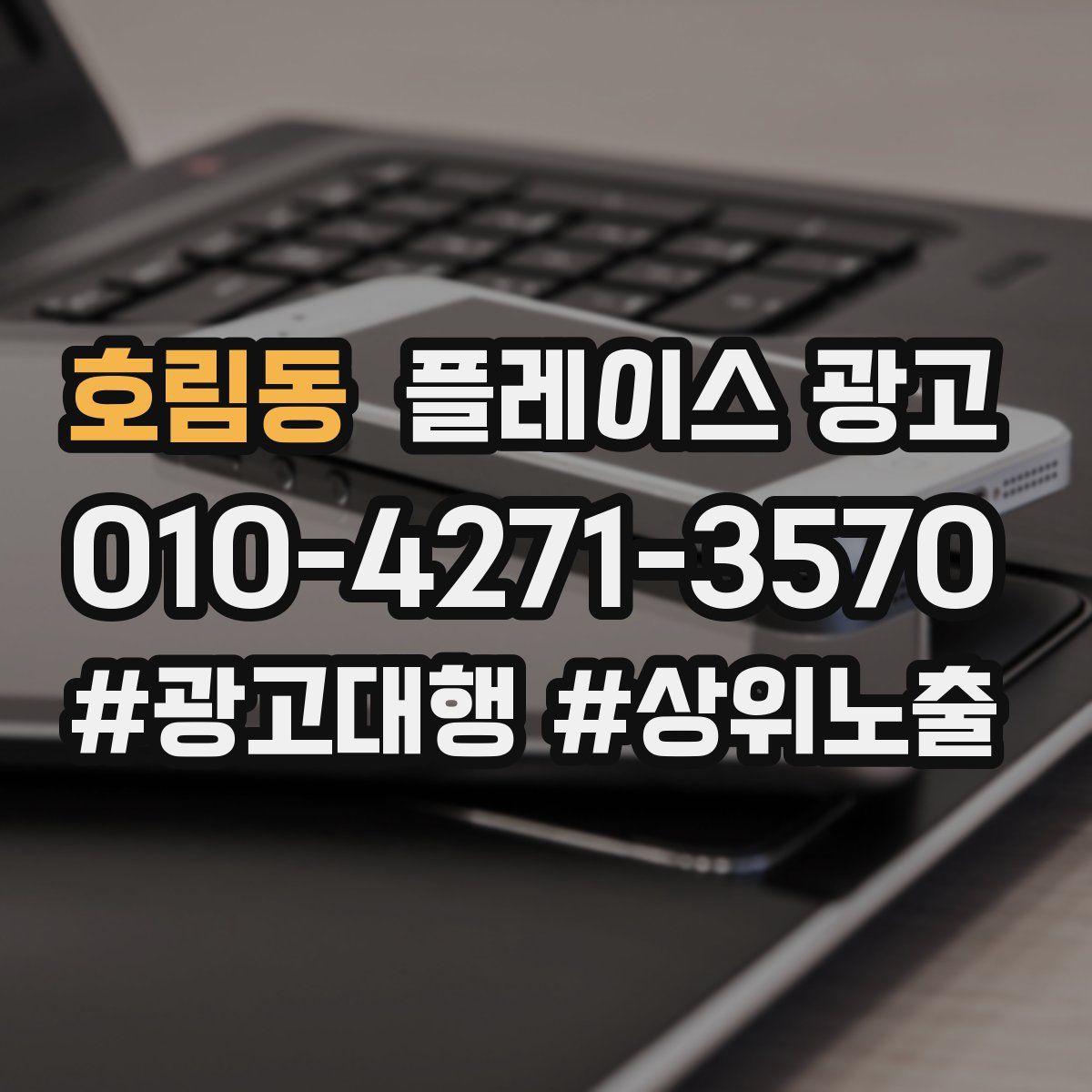 호림동 플레이스 광고