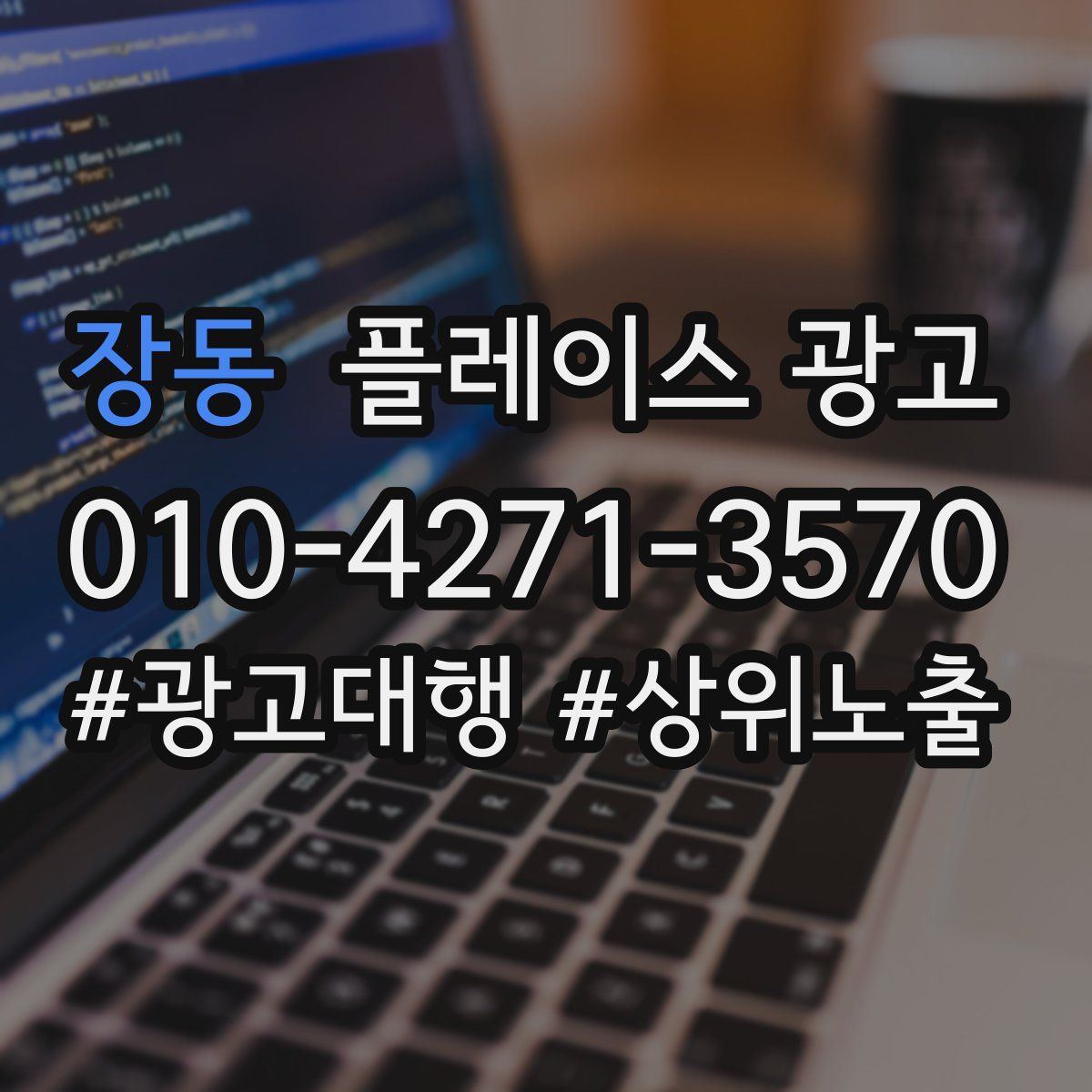 장동 플레이스 광고
