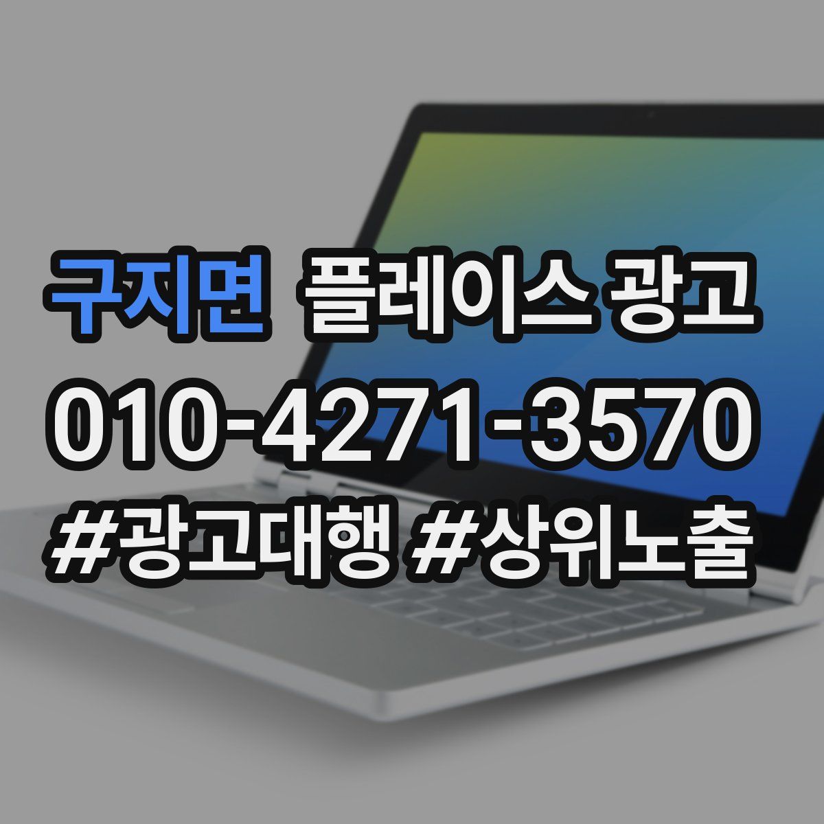 구지면 플레이스 광고