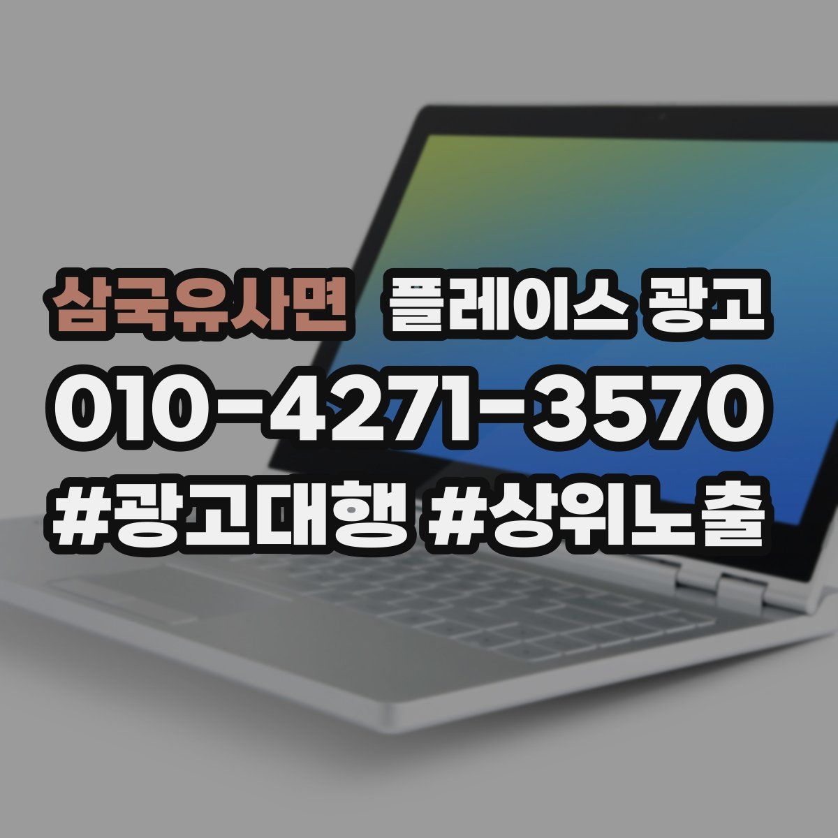 삼국유사면 플레이스 광고