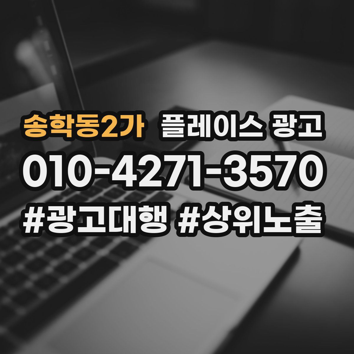 송학동2가 플레이스 광고