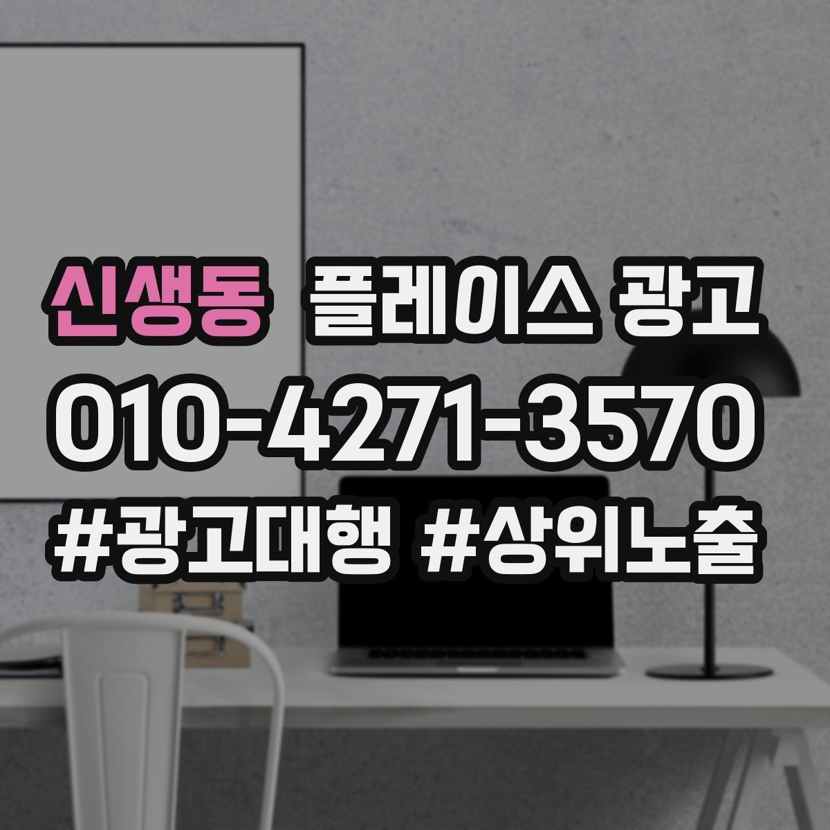 신생동 플레이스 광고