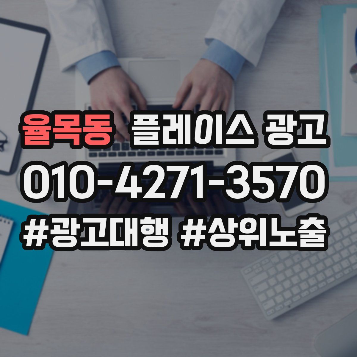 율목동 플레이스 광고