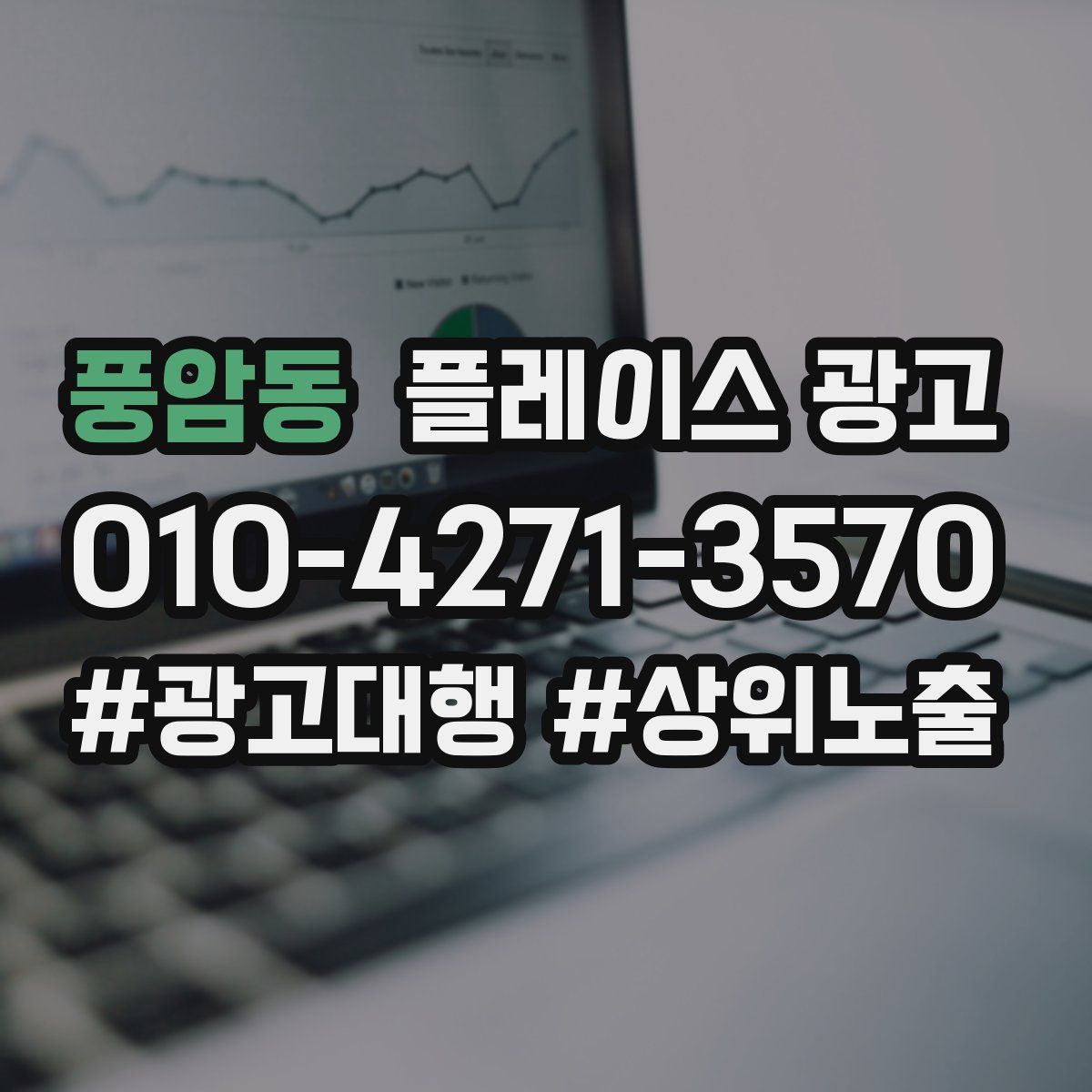풍암동 플레이스 광고