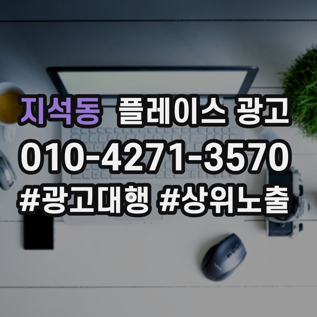 지석동 플레이스 광고
