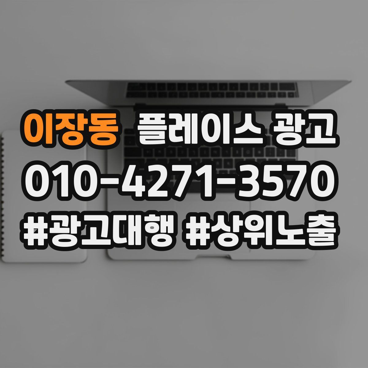 이장동 플레이스 광고