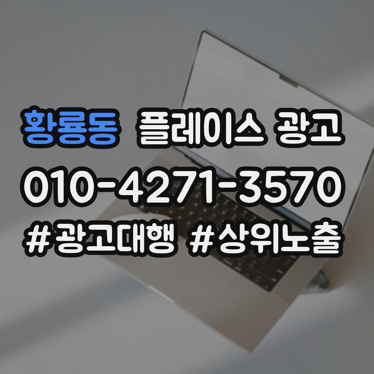 황룡동 플레이스 광고