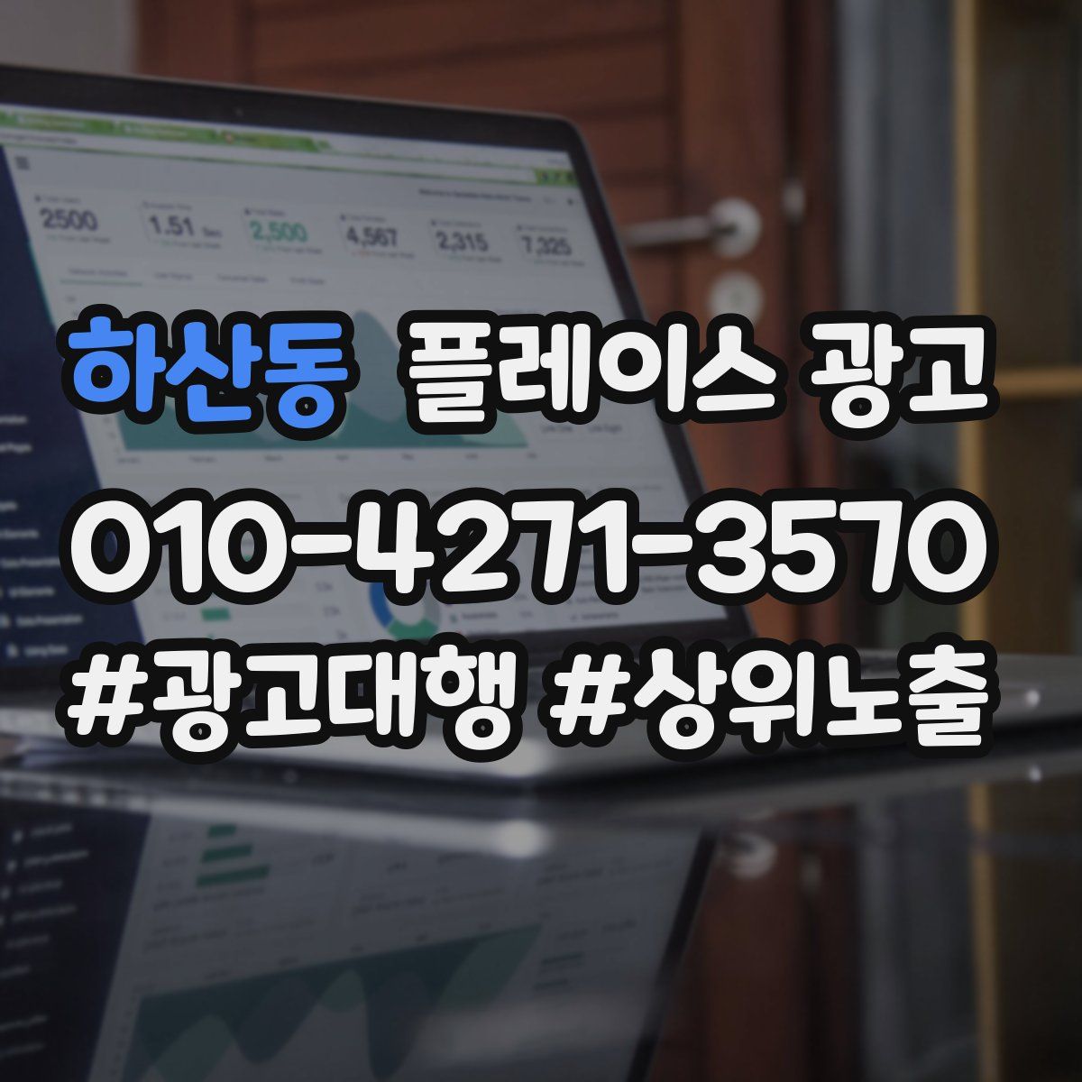 하산동 플레이스 광고