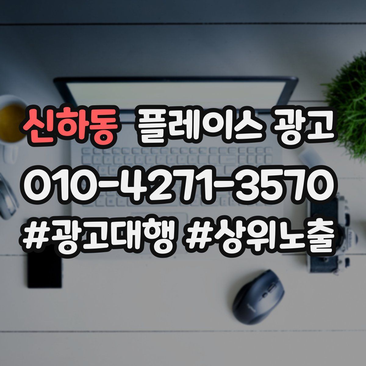 신하동 플레이스 광고