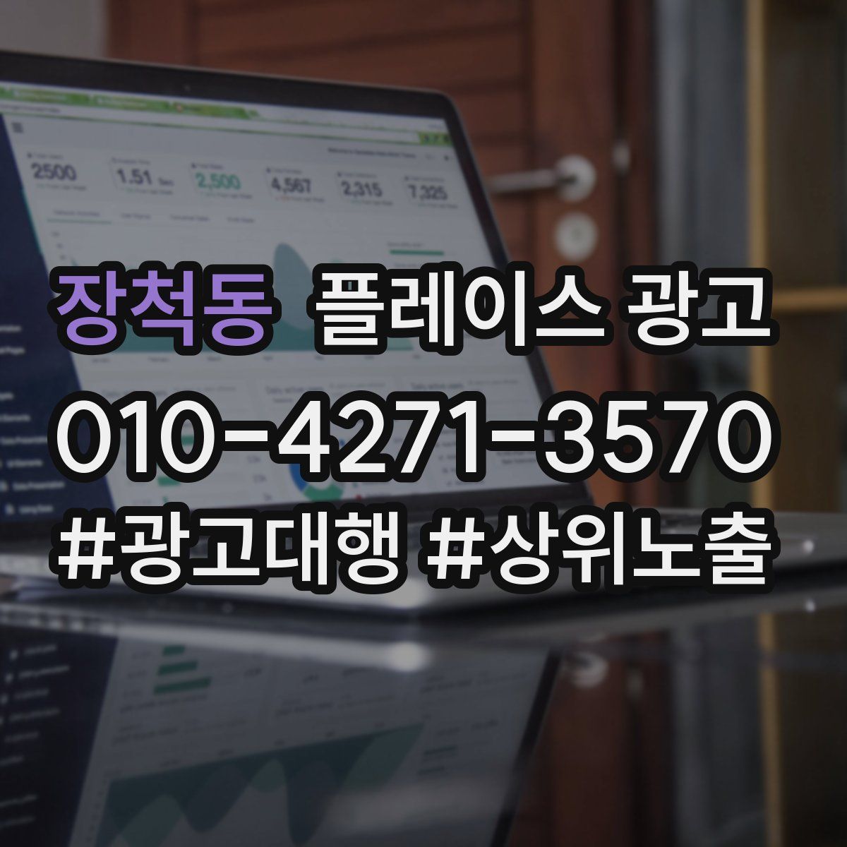 장척동 플레이스 광고