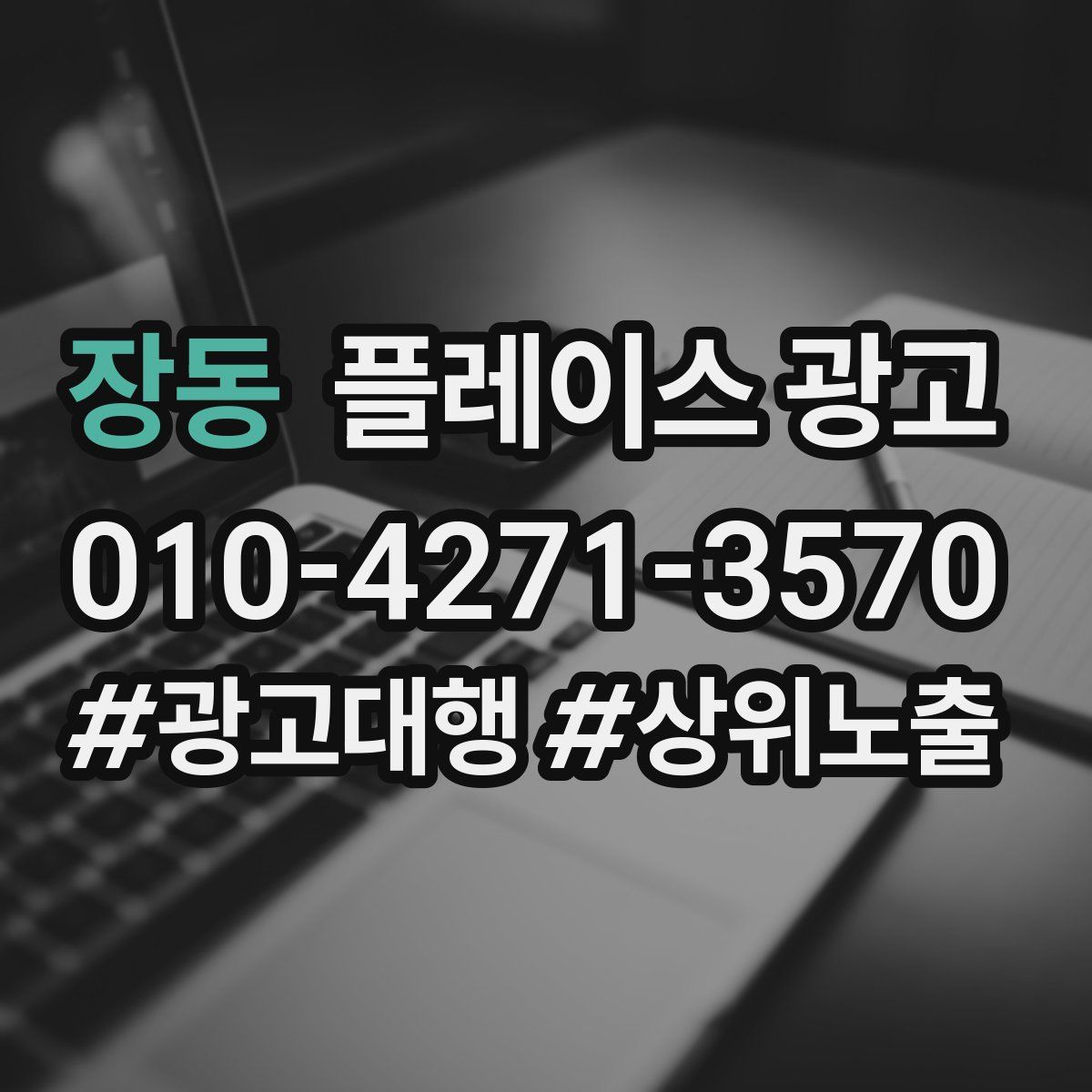 장동 플레이스 광고