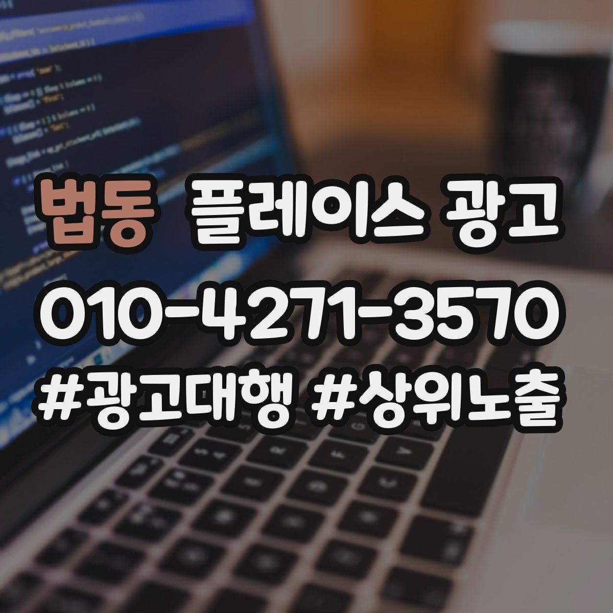 법동 플레이스 광고