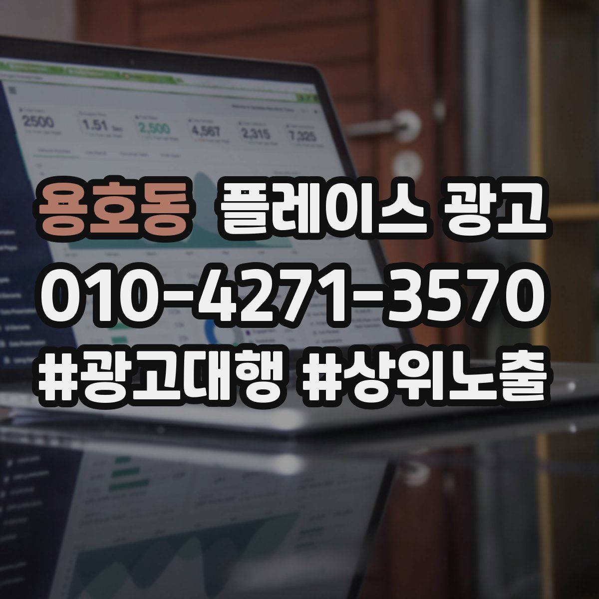 용호동 플레이스 광고