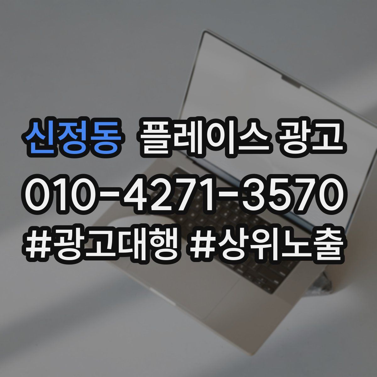 신정동 플레이스 광고