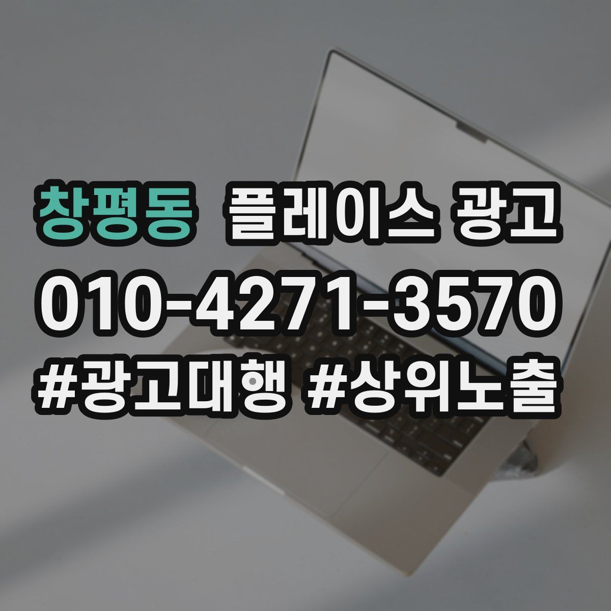 창평동 플레이스 광고
