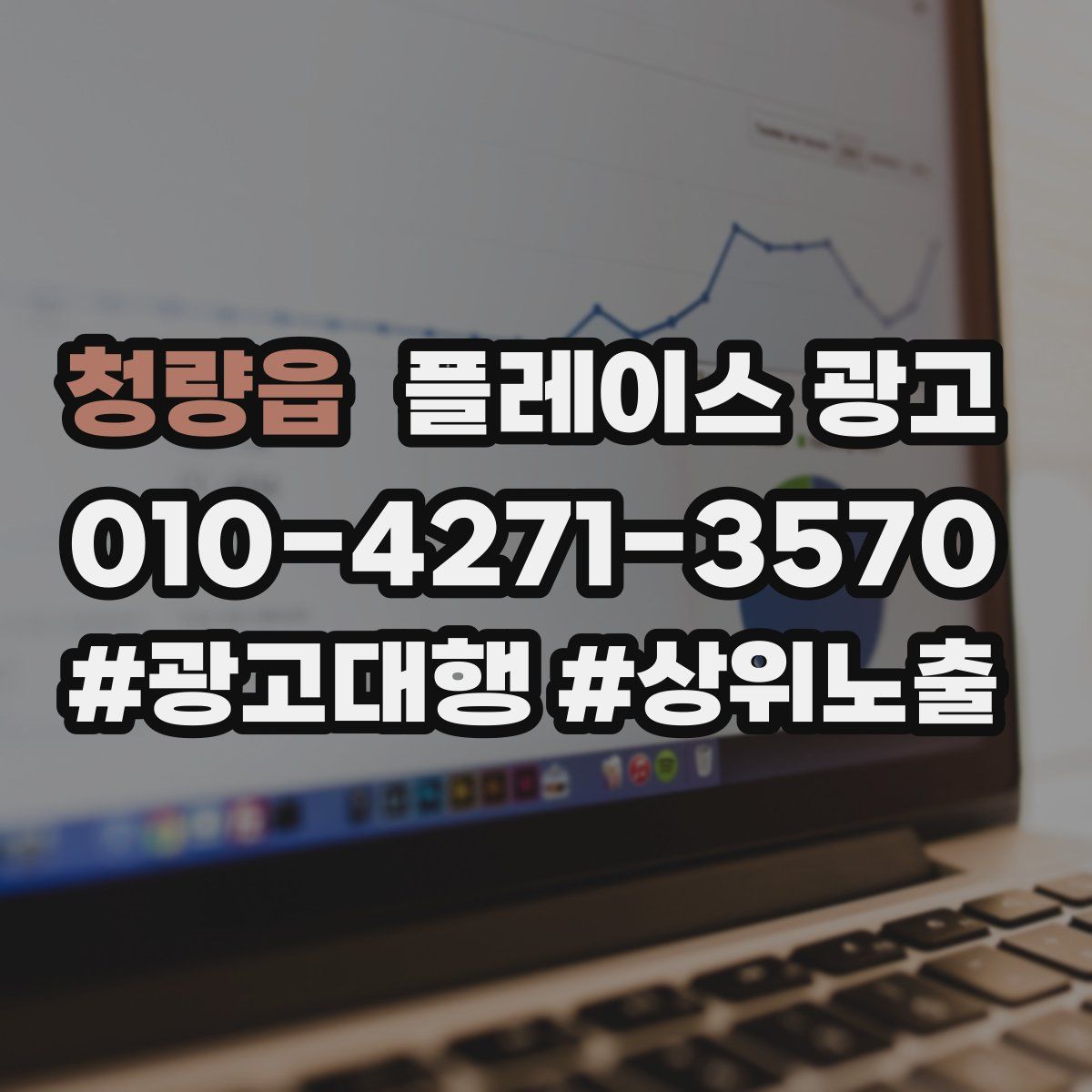 청량읍 플레이스 광고
