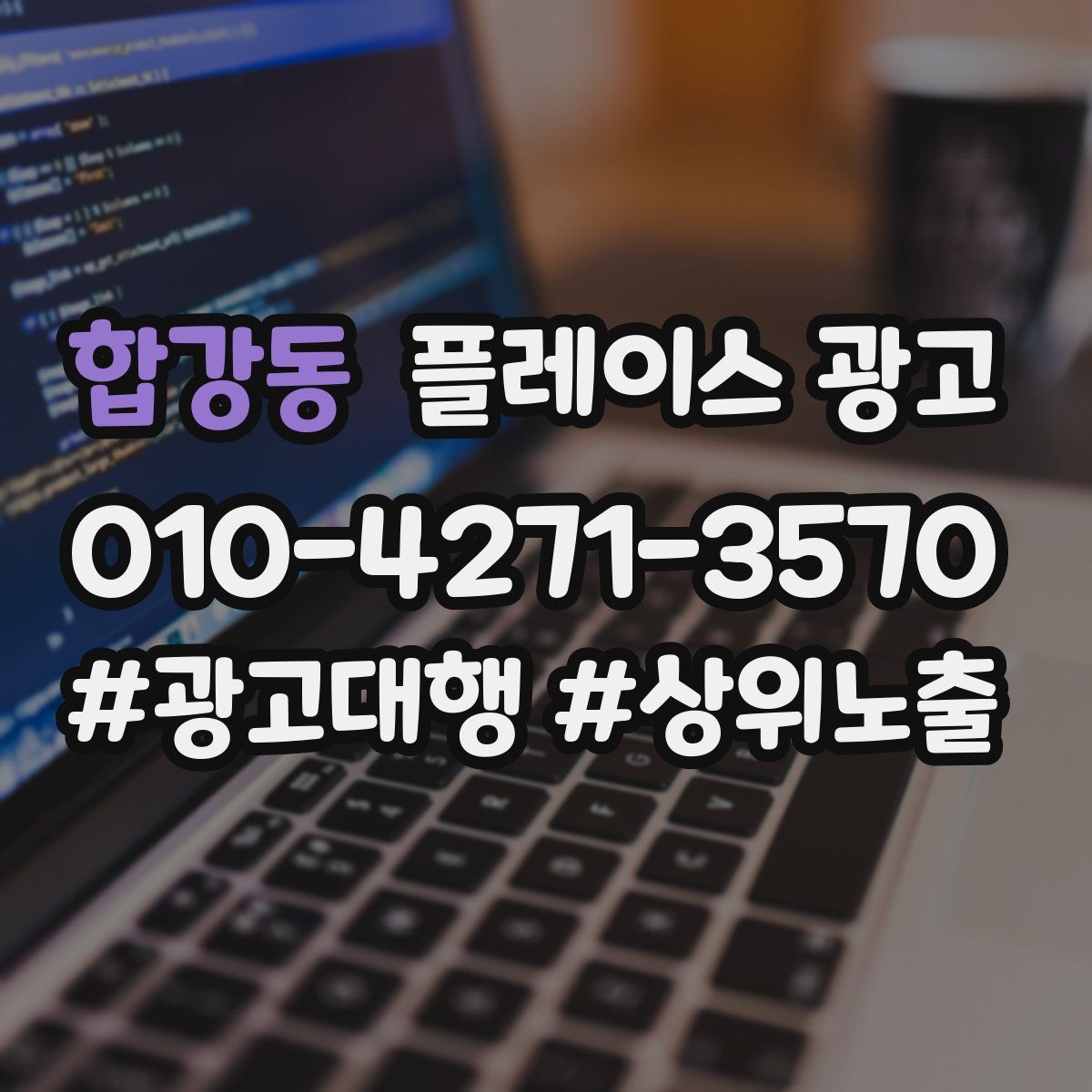 합강동 플레이스 광고
