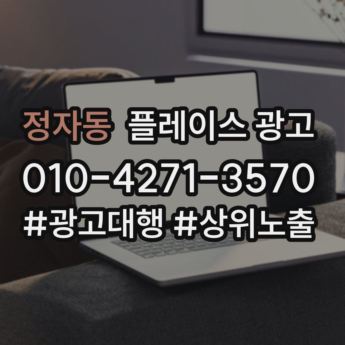 정자동 플레이스 광고