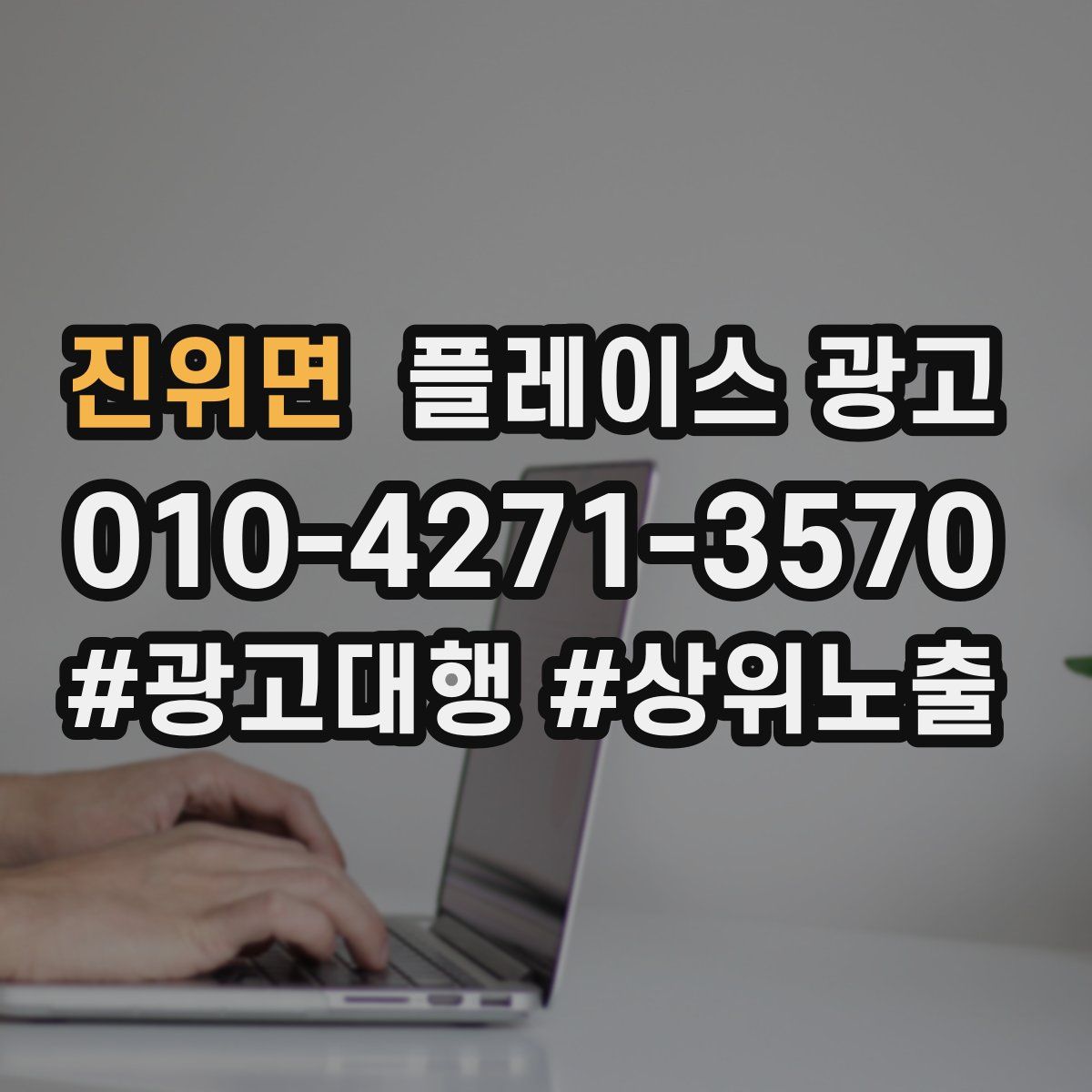 진위면 플레이스 광고