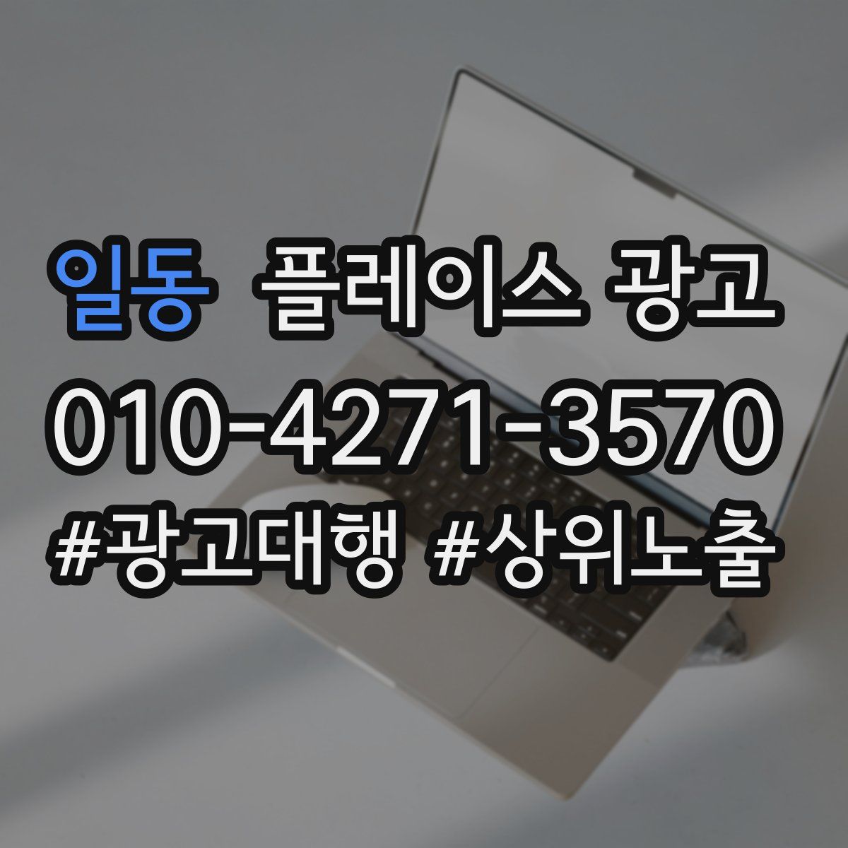 일동 플레이스 광고