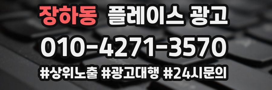 장하동 플레이스 광고