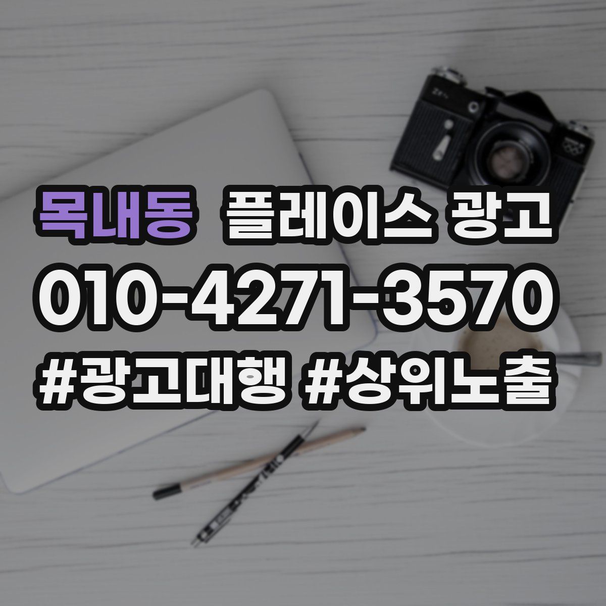 목내동 플레이스 광고