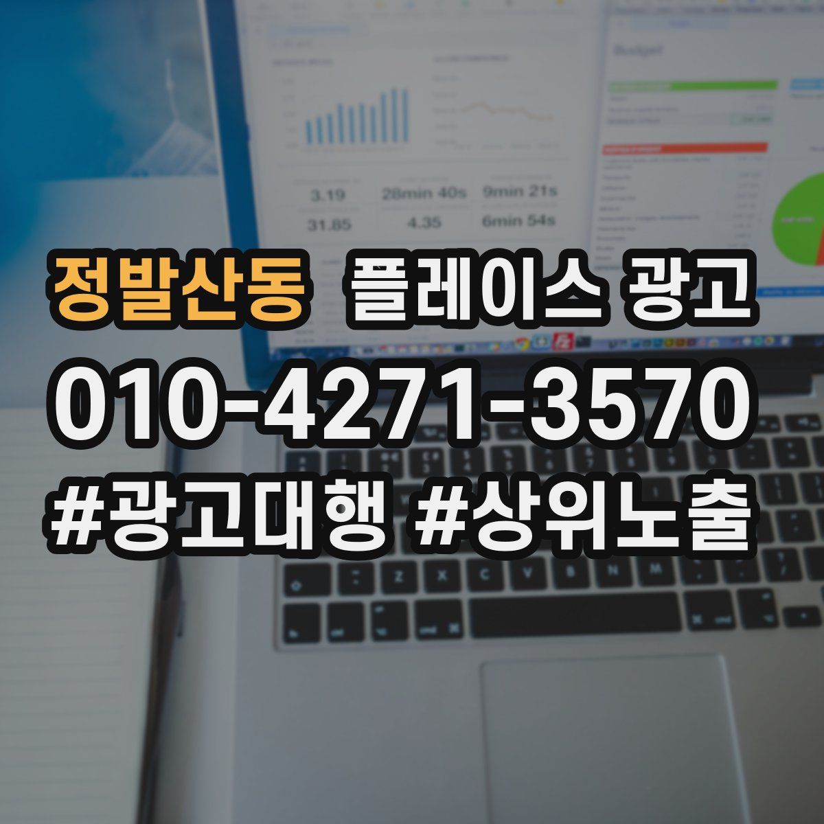 정발산동 플레이스 광고