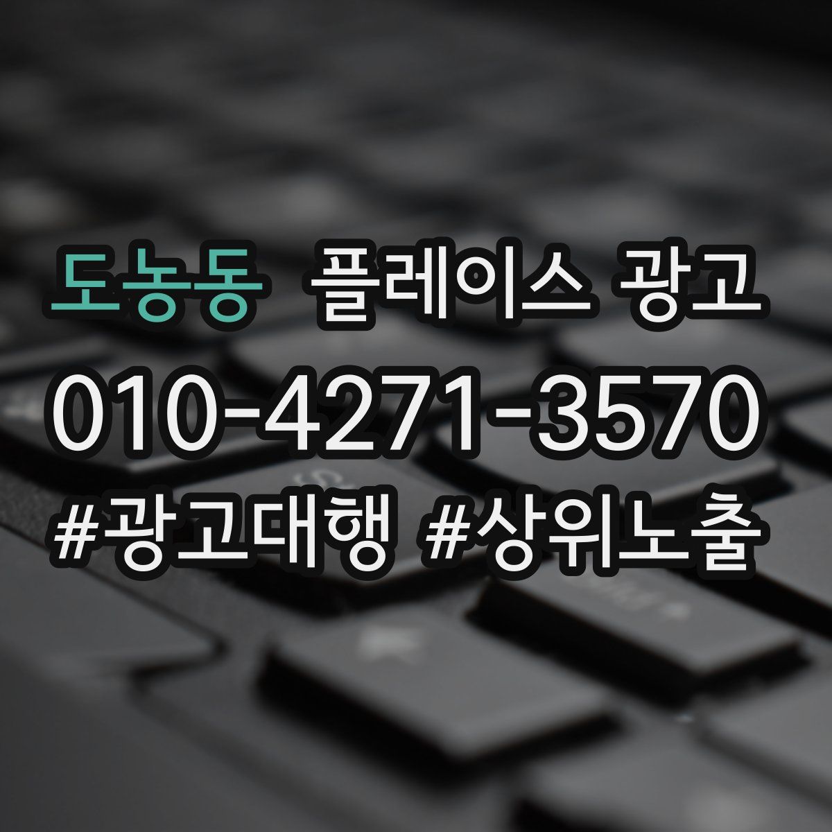 도농동 플레이스 광고