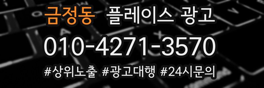 금정동 플레이스 광고