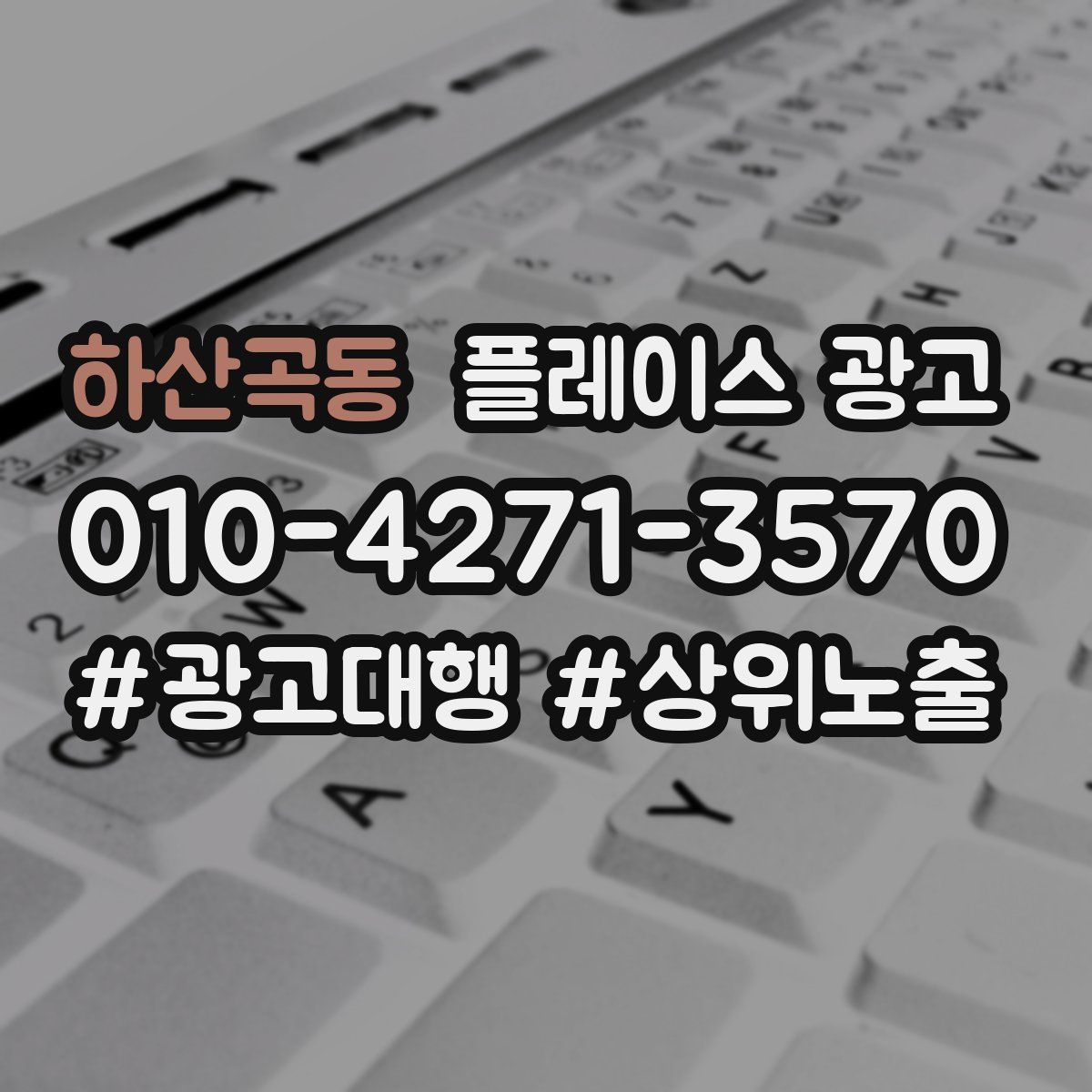 하산곡동 플레이스 광고