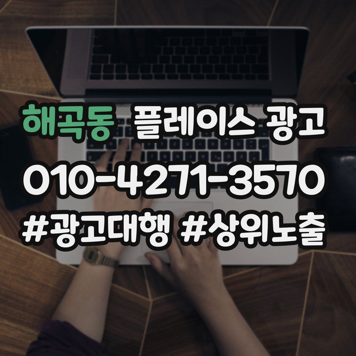 해곡동 플레이스 광고