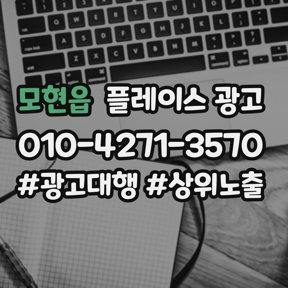 모현읍 플레이스 광고