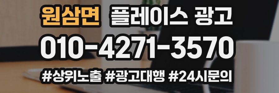 원삼면 플레이스 광고