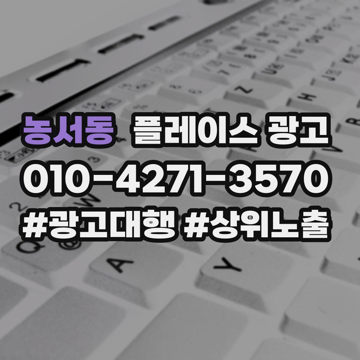 농서동 플레이스 광고