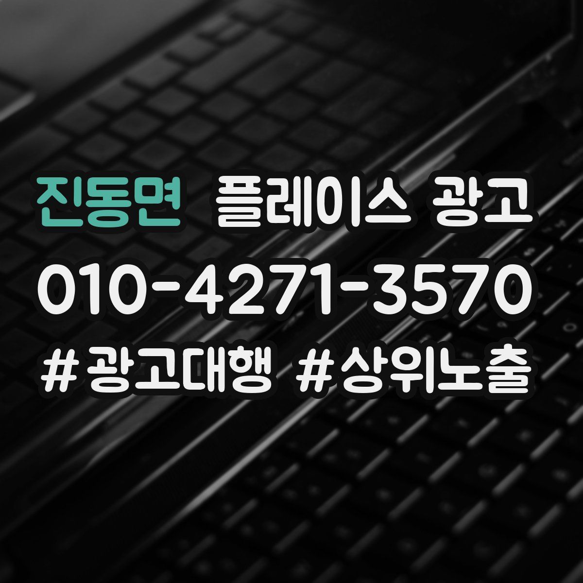 진동면 플레이스 광고