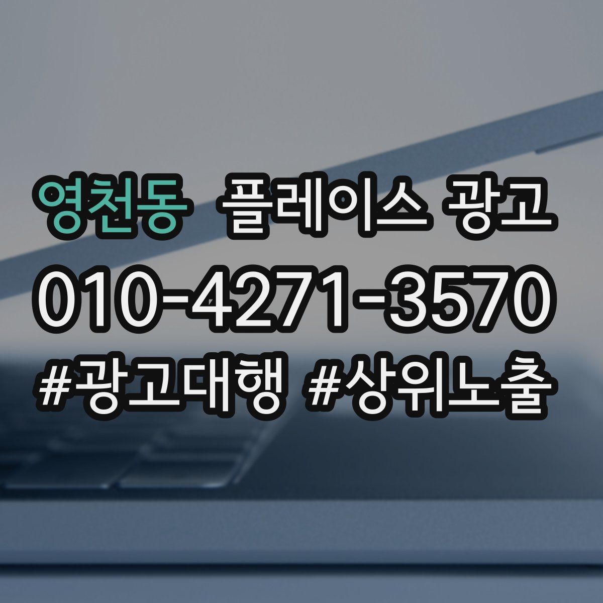 영천동 플레이스 광고