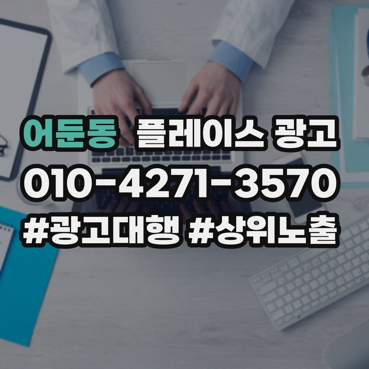 어둔동 플레이스 광고