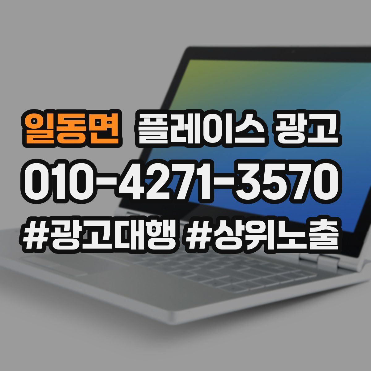 일동면 플레이스 광고