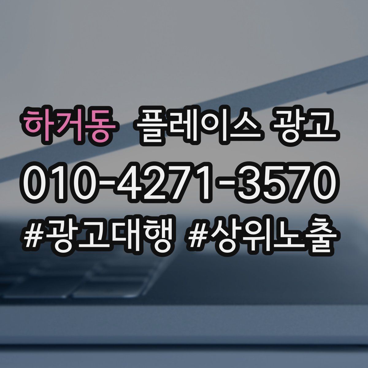 하거동 플레이스 광고