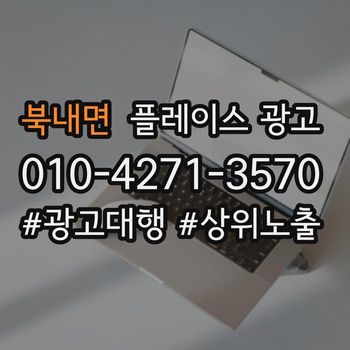북내면 플레이스 광고