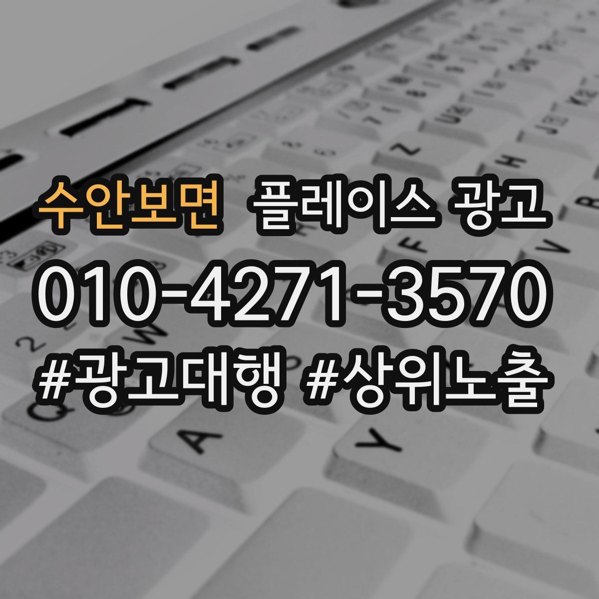 수안보면 플레이스 광고