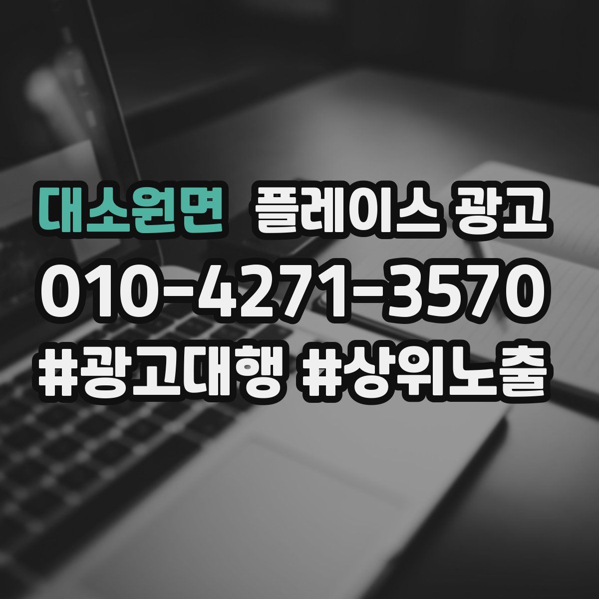 대소원면 플레이스 광고
