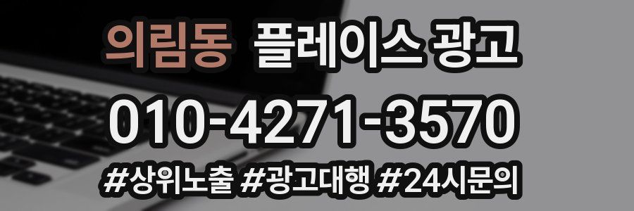 의림동 플레이스 광고